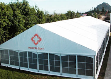 Tente extérieure de haute résistance d'hôpital de campagne de grande capacité de tente de stockage temporaire