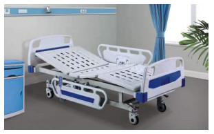 Le cadre d'acier réglable multifonctionnel de lit d'hôpital collent peint