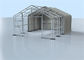 Grand cadre provisoire ignifuge de botte de double de tente d'hôpital avec le toit supérieur maximal