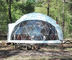 le PVC de diamètre de 15m a enduit la tente claire de dôme de sphère de tente de dôme géodésique