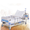 Lit patient médical multifonctionnel soignant en acier tournant le lit médical manuel