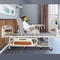 Lit soignant manuel multifonctionnel de fauteuil roulant de lit pour le lit d'hôpital patient réglable de patient hospitalisé